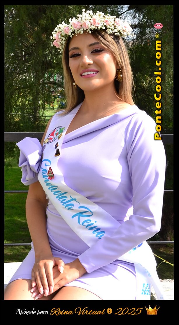 Alison Mesias candidata a Reina de Ambato 2025. apoyala para Reina Virtual 2025