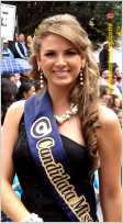 Ana Galarza Candidata a Miss Ecuador 2010