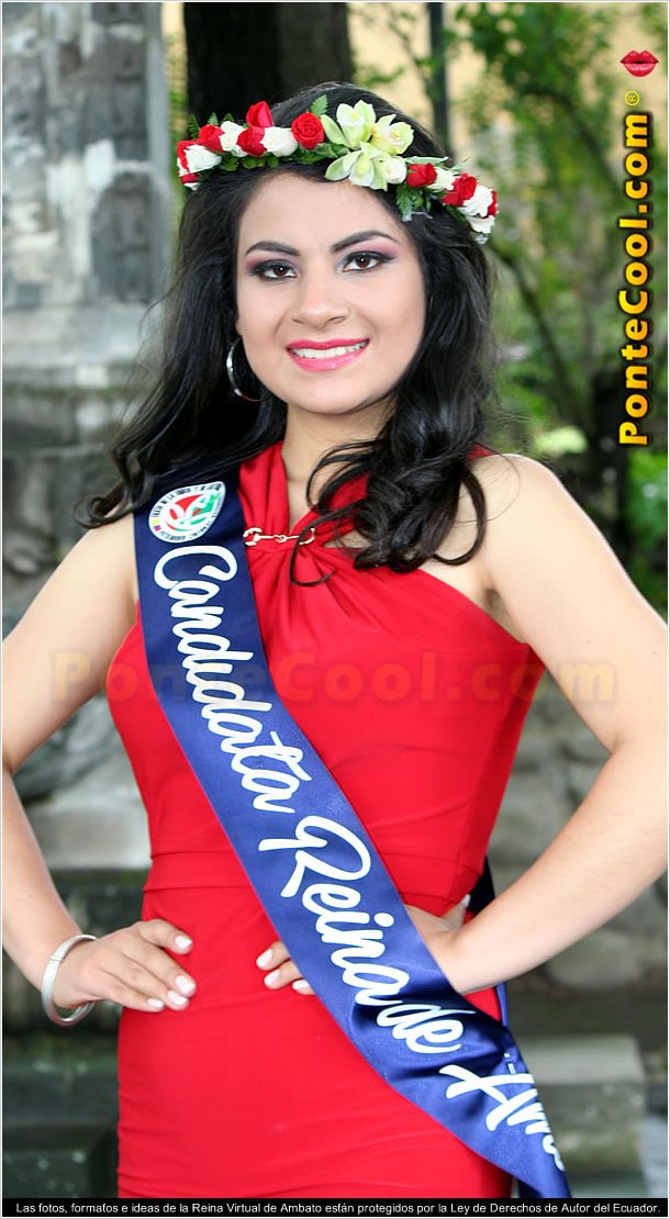 Carmen Nuñez Candidata a Reina de Ambato 2016, apoyala para Reina Vritual 2016.