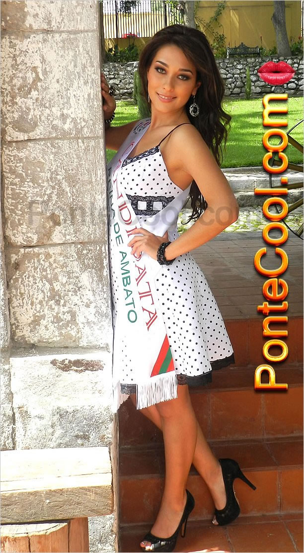 Alexandra Estefanía Medrano Herdoiza candidata a Reina de Ambato 2012, apóyala para Reina Virtual 2012