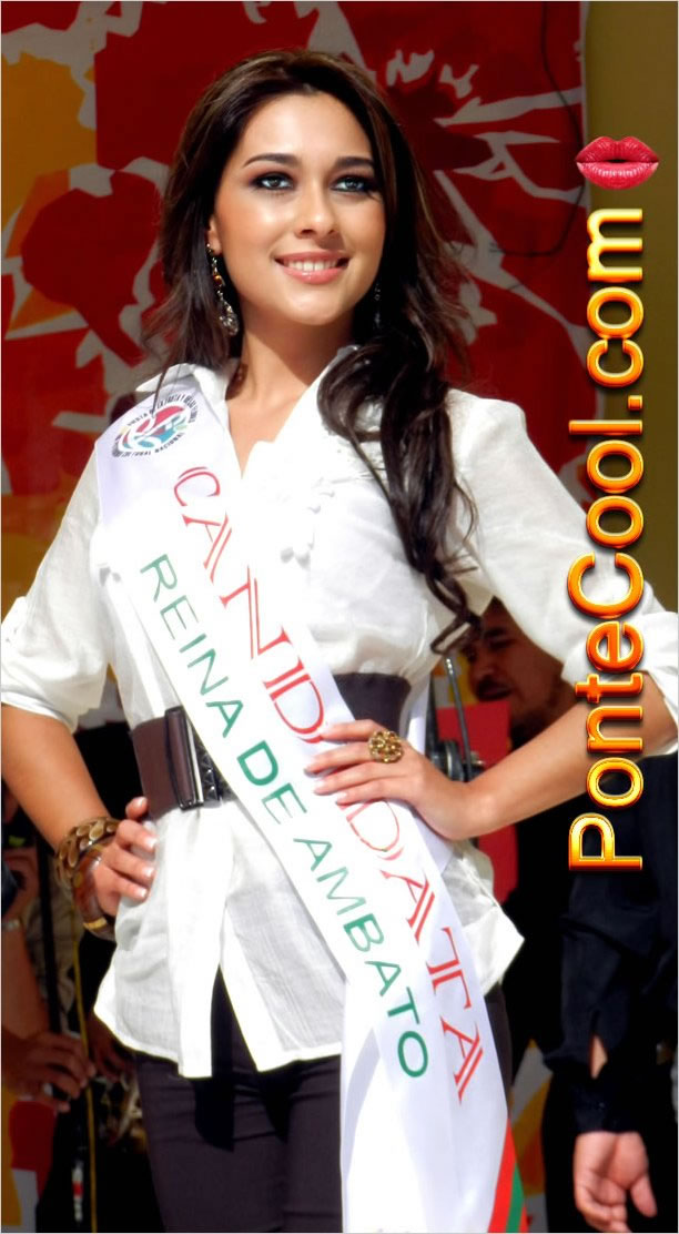 Alexandra Estefanía Medrano Herdoiza candidata a Reina de Ambato 2012, apóyala para Reina Virtual 2012