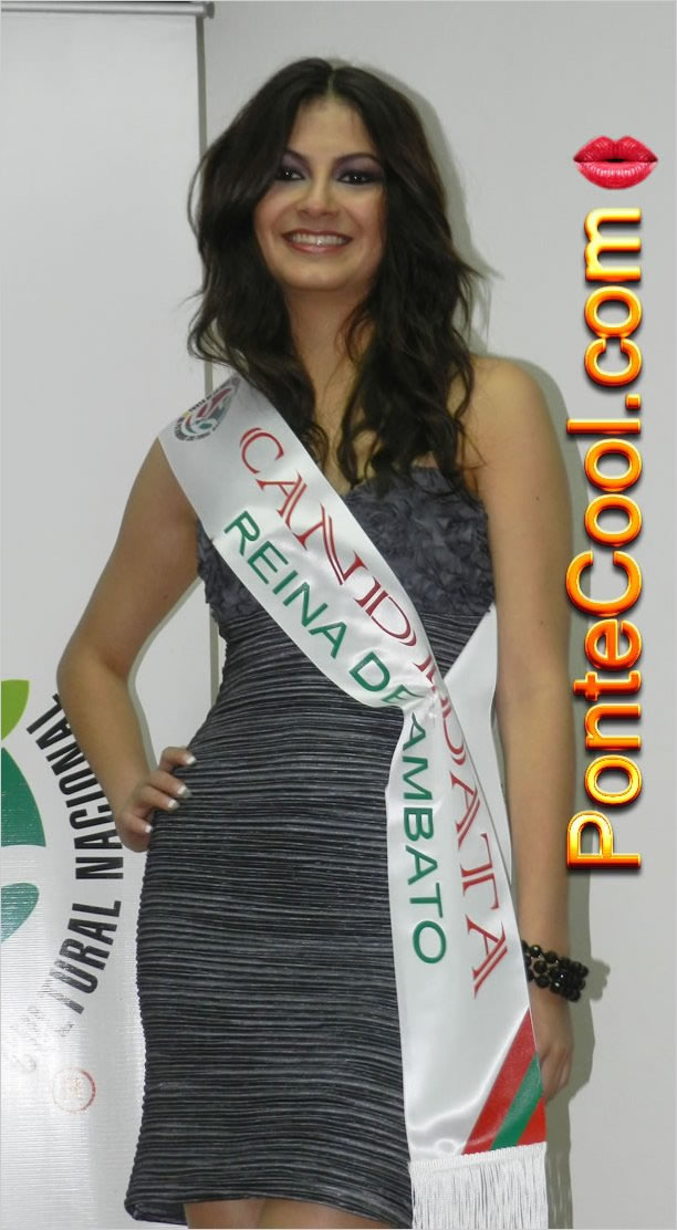 Estefania Vela candidata a Reina de Ambato 2012, apóyala para Reina Virtual 2012