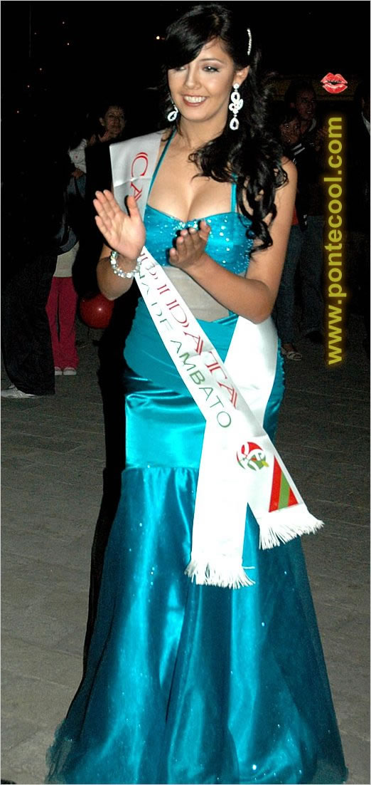Candidata Reina Ambato 2010 Mayra Ocaña, apóyala para Reina Virtual 2010