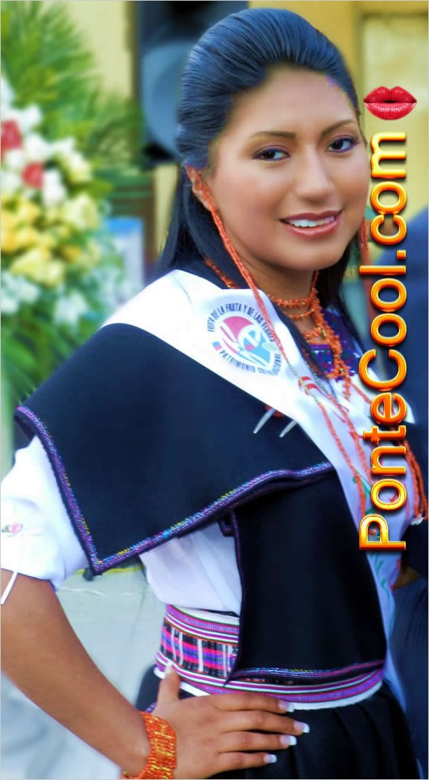 Jenny Fernanda Aimaguano Pacari candidata a Reina de Ambato 2012, apóyala para Reina Virtual 2012