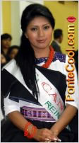 Jenny Fernanda Aimaguano Pacari candidata a Reina de Ambato 2012