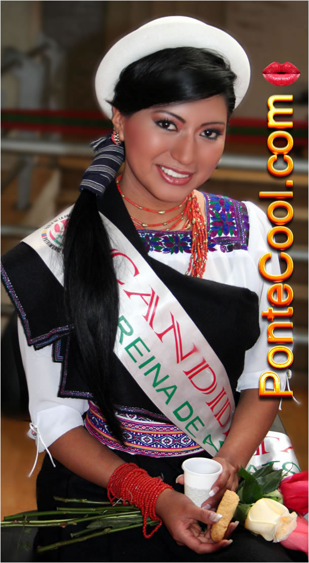 Jenny Fernanda Aimaguano Pacari candidata a Reina de Ambato 2012, apóyala para Reina Virtual 2012