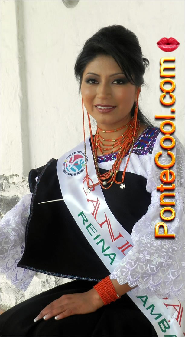 Jenny Fernanda Aimaguano Pacari candidata a Reina de Ambato 2012, apóyala para Reina Virtual 2012