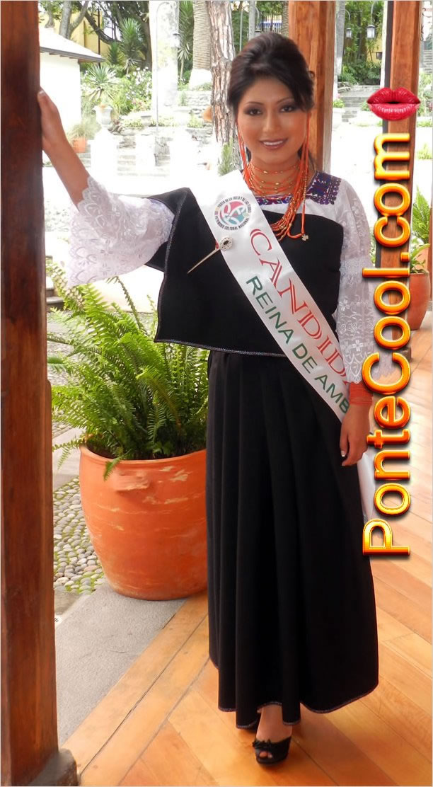 Jenny Fernanda Aimaguano Pacari candidata a Reina de Ambato 2012, apóyala para Reina Virtual 2012