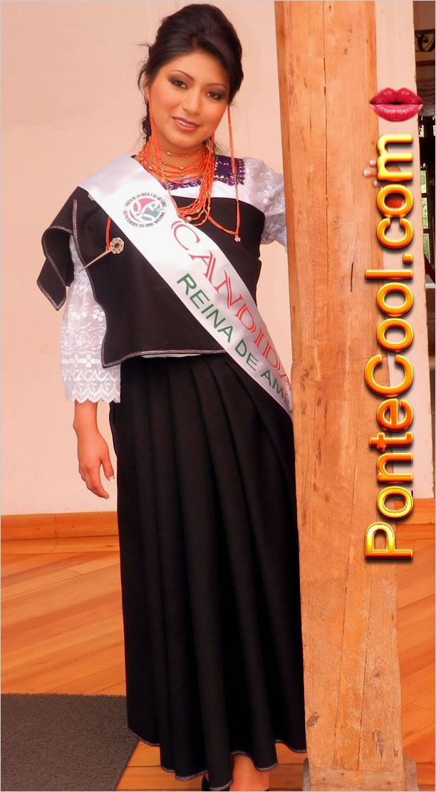 Jenny Fernanda Aimaguano Pacari candidata a Reina de Ambato 2012, apóyala para Reina Virtual 2012