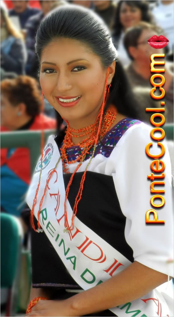Jenny Fernanda Aimaguano Pacari candidata a Reina de Ambato 2012, apóyala para Reina Virtual 2012