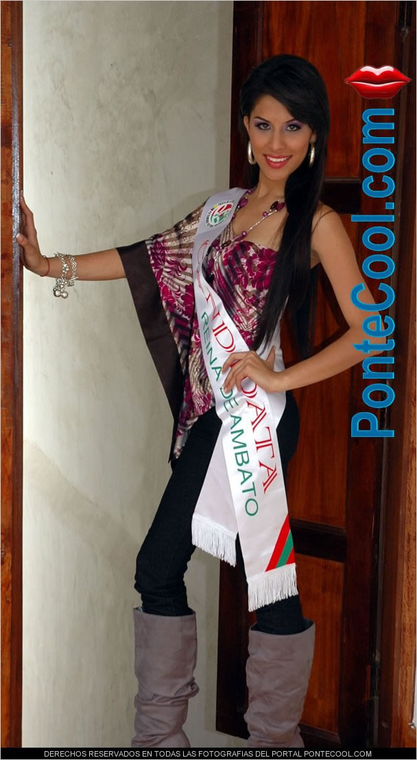 María José Mosquera Mori candidata a Reina Ambato 2011, apóyala para Reina Virtual 2011