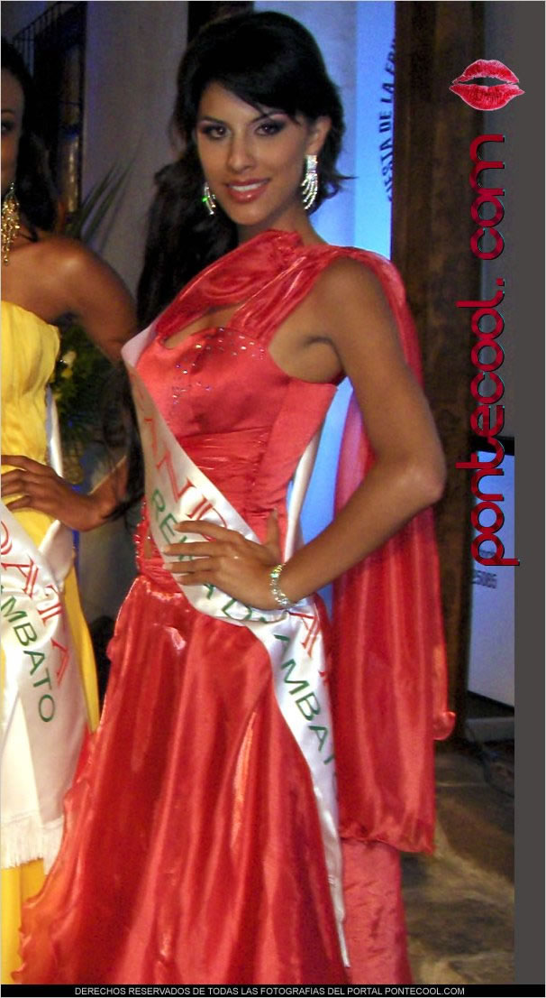 María José Mosquera Mori candidata a Reina Ambato 2011, apóyala para Reina Virtual 2011