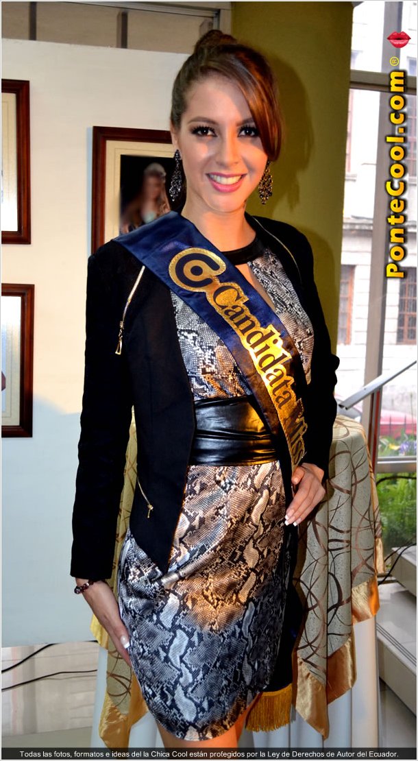 María Guadalupe Arias candidata a Miss Ecuador 2015 representante de Quito