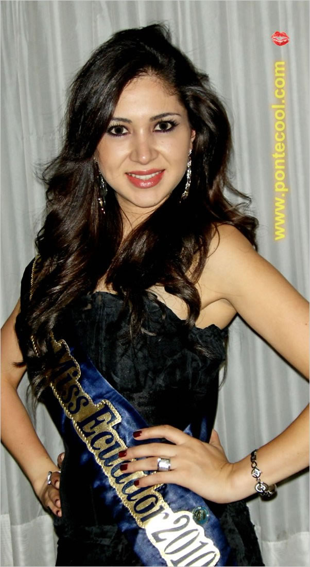 Nayla Ivonne Bernal Ramírez Candidata a Miss Ecuador 2010