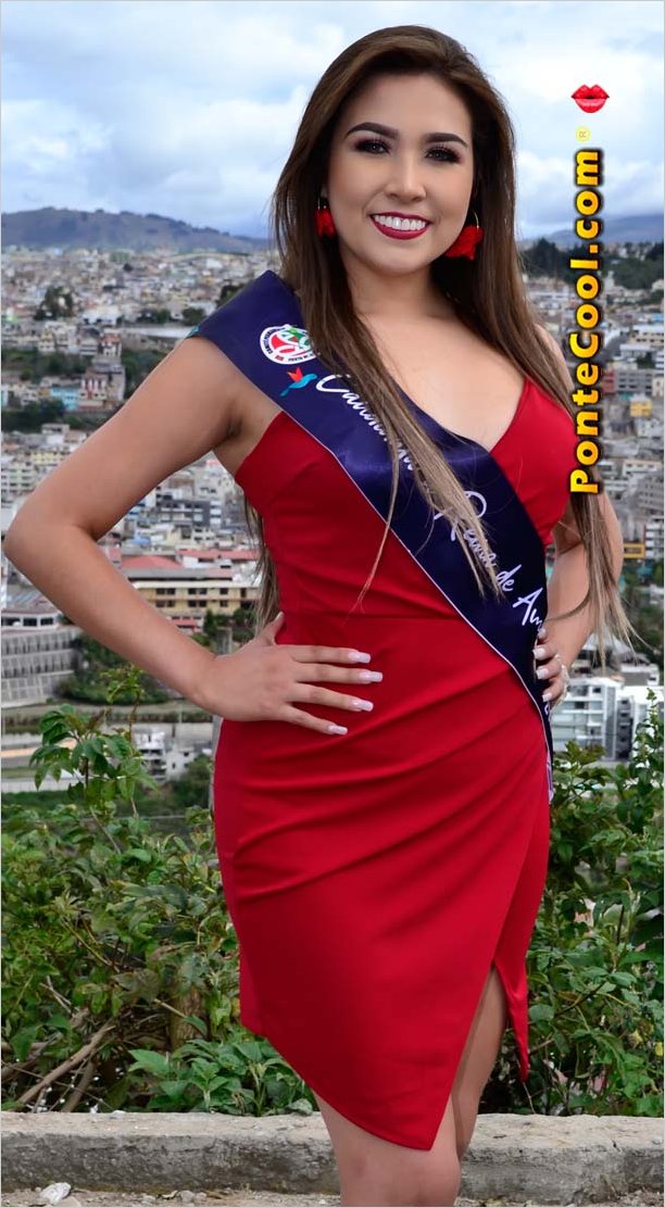 Nicole Pástor candidata a Reina de Ambato 2020