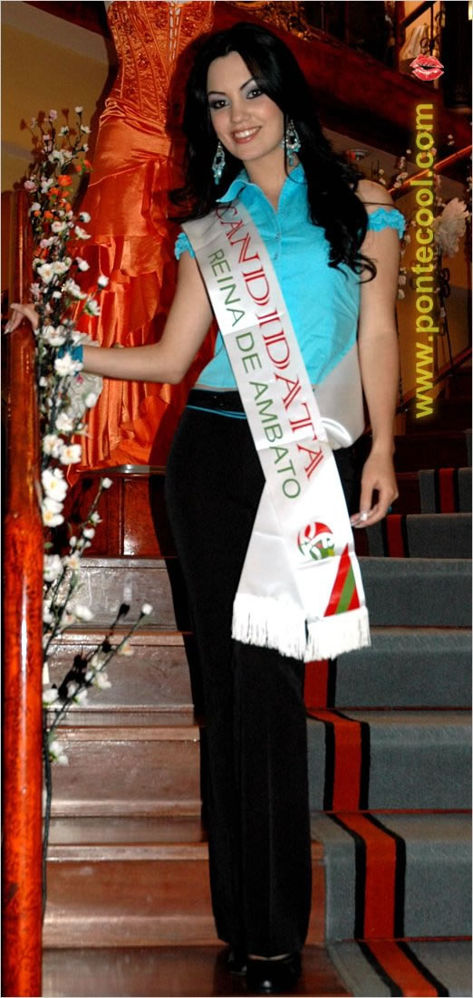 Candidata Reina de Ambato 2010 Pamela Salomé Caicedo, apóyala para Reina Virtual 2010