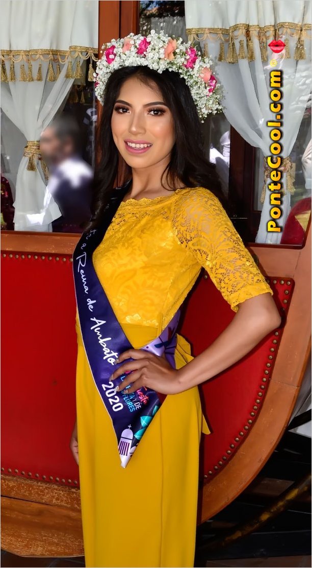 Ibeth Bonifaz candidata a Reina de Ambato apoyala, para Reina Virtual 2020
