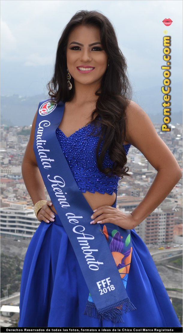 Shirley Lucero Candidata a Reina de Ambato 2018, apoyala para Reina Virtual 2018.