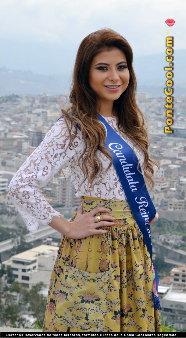 Anahí­ Garzón candidata a Reina de Ambato 2018, apoyala para Reina Virtual 2018.
