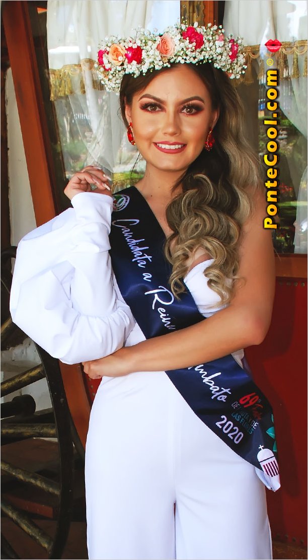 Micaela Iza candidata a Reina de Ambato, apoyala para Reina Virtual 2020