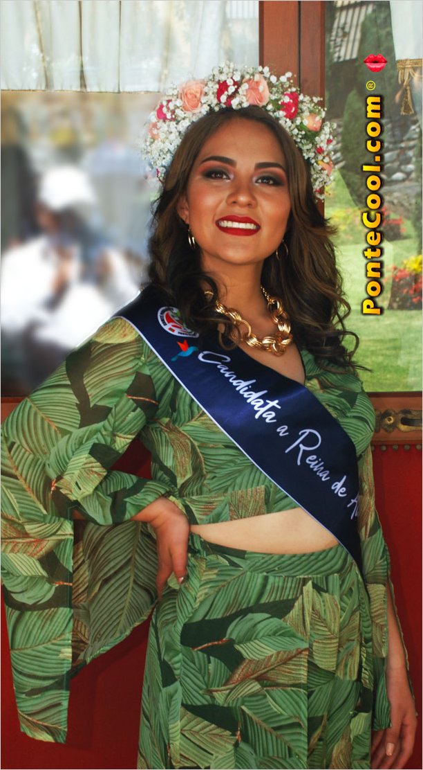 Daniela Castro candidata a Reina de Ambato, apoyala para Reina Virtual 2020