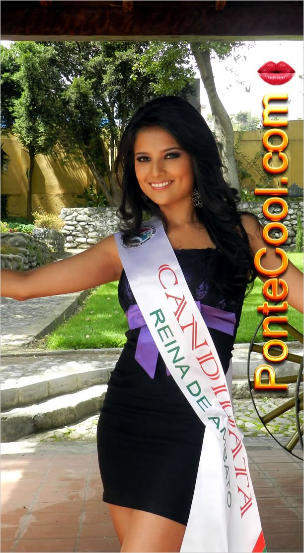 Viviana Monserrath Lara Núñez candidata a Reina de Ambato 2012, apóyala para Reina Virtual 2012
