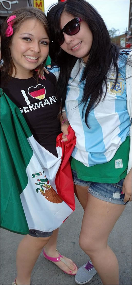 La belleza estuvo presente en todos los partidos del Mundial